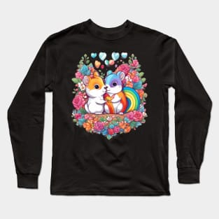 Little Baby Squirrel Long Sleeve T-Shirt